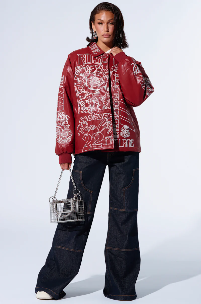 ROSE CITY EMBROIDERED BOMBER - Image 9
