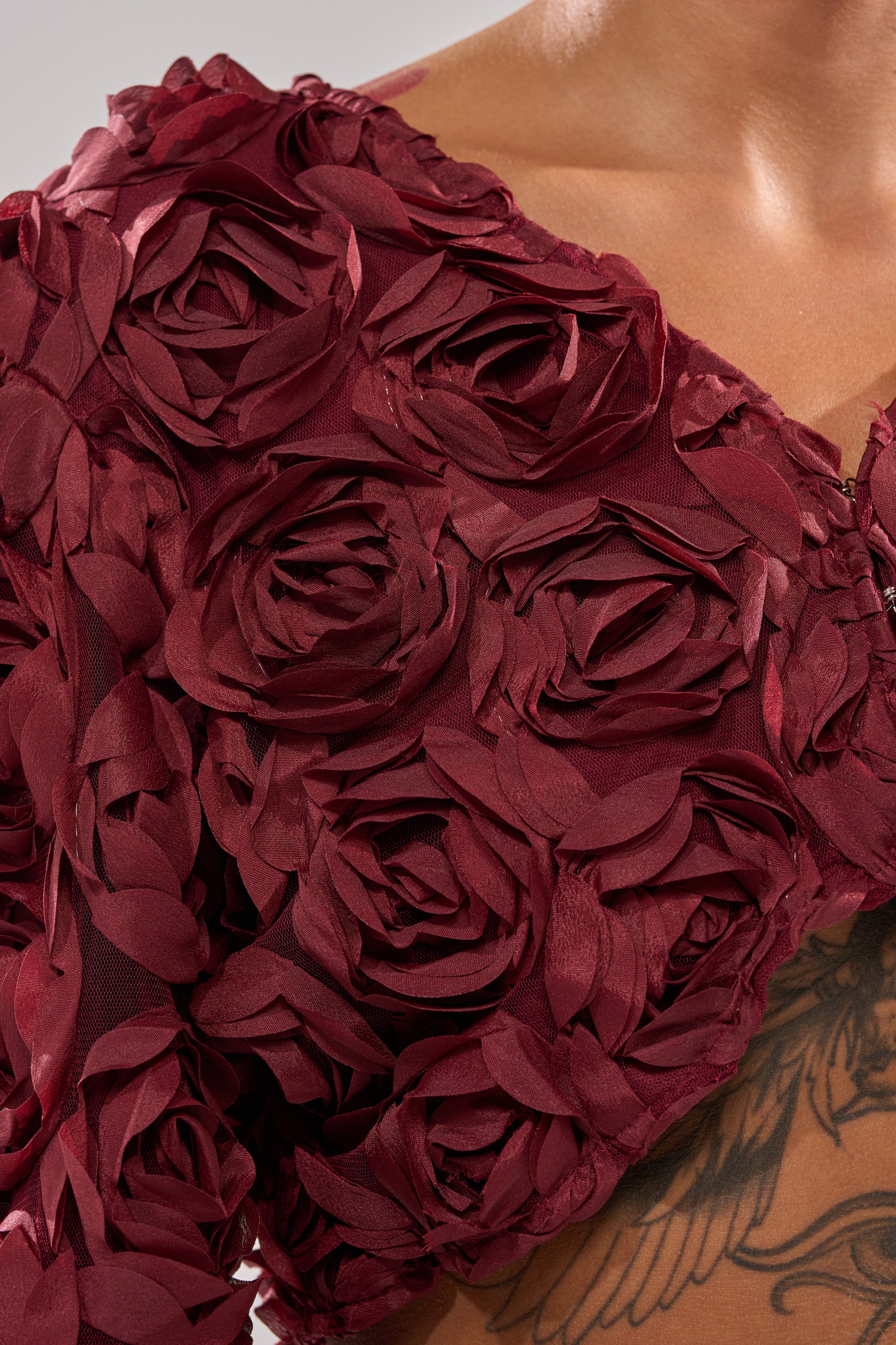 ROSE PETALS FLORAL SHRUG - Image 8