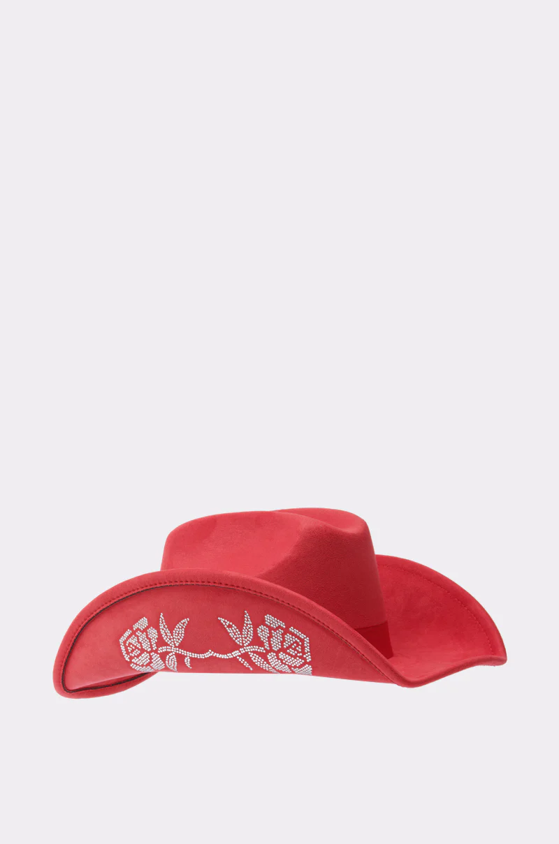 ROSES ARE RED COWBOY HAT - Image 5