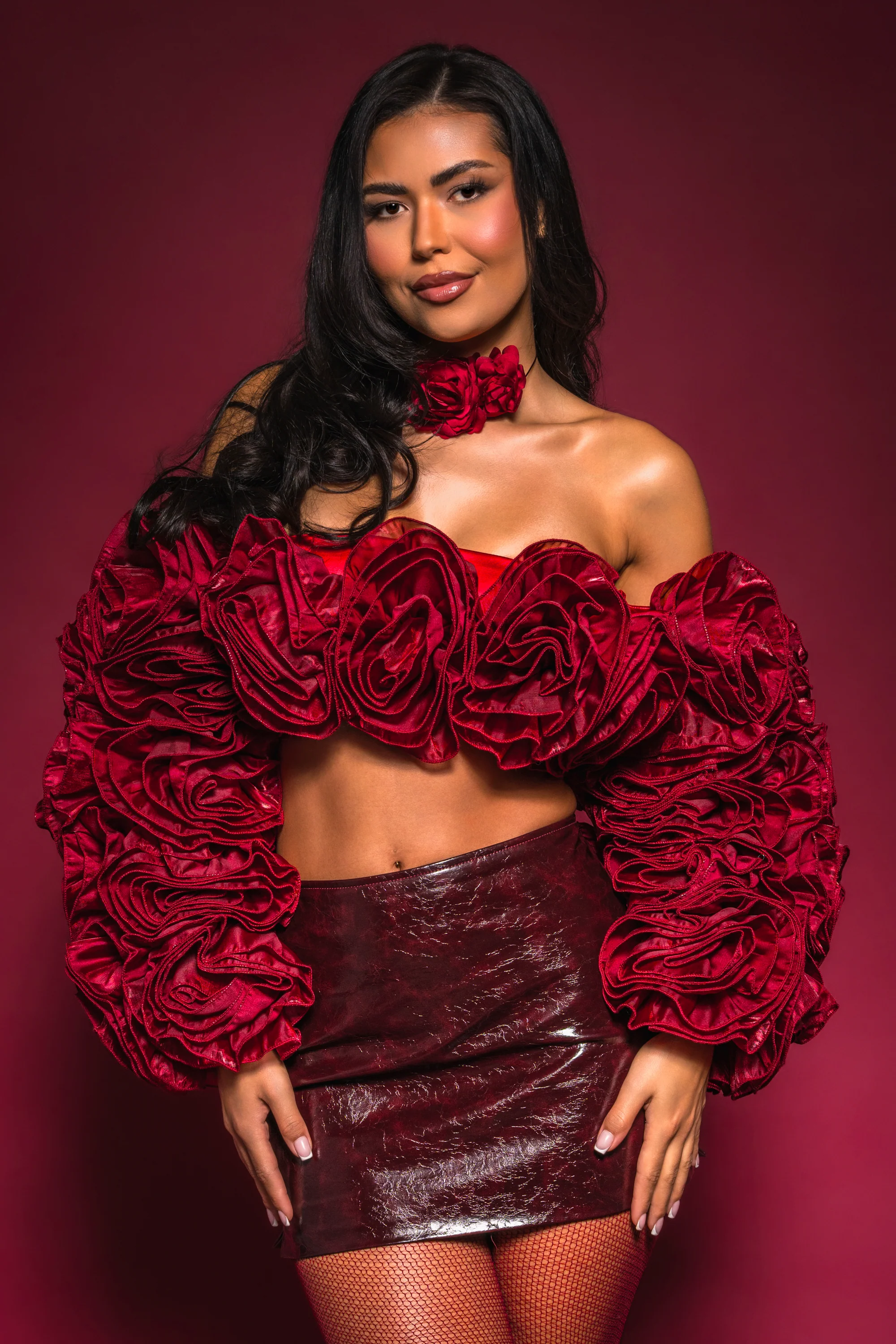 ROSES FOR EVERYONE BLOUSE - Image 2