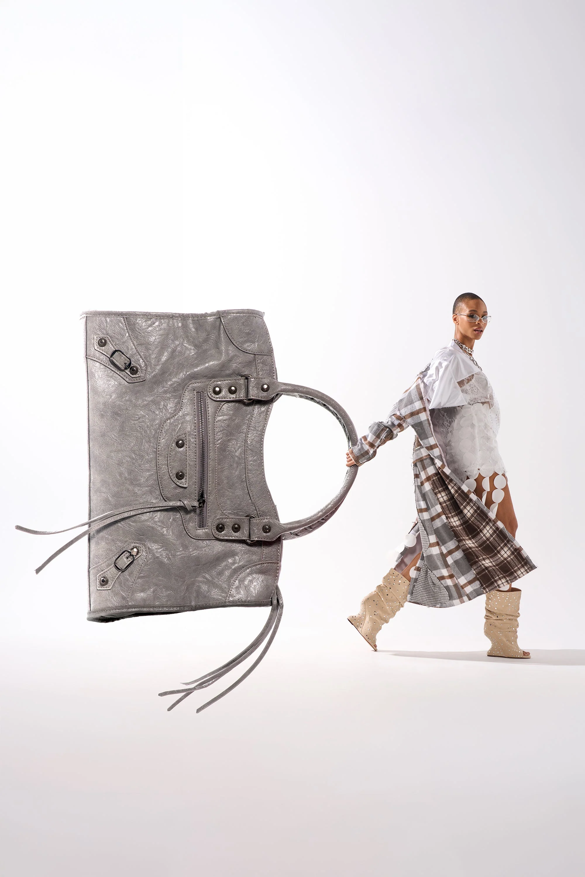 ROSIE OVERSIZED PU TOTE - Image 2