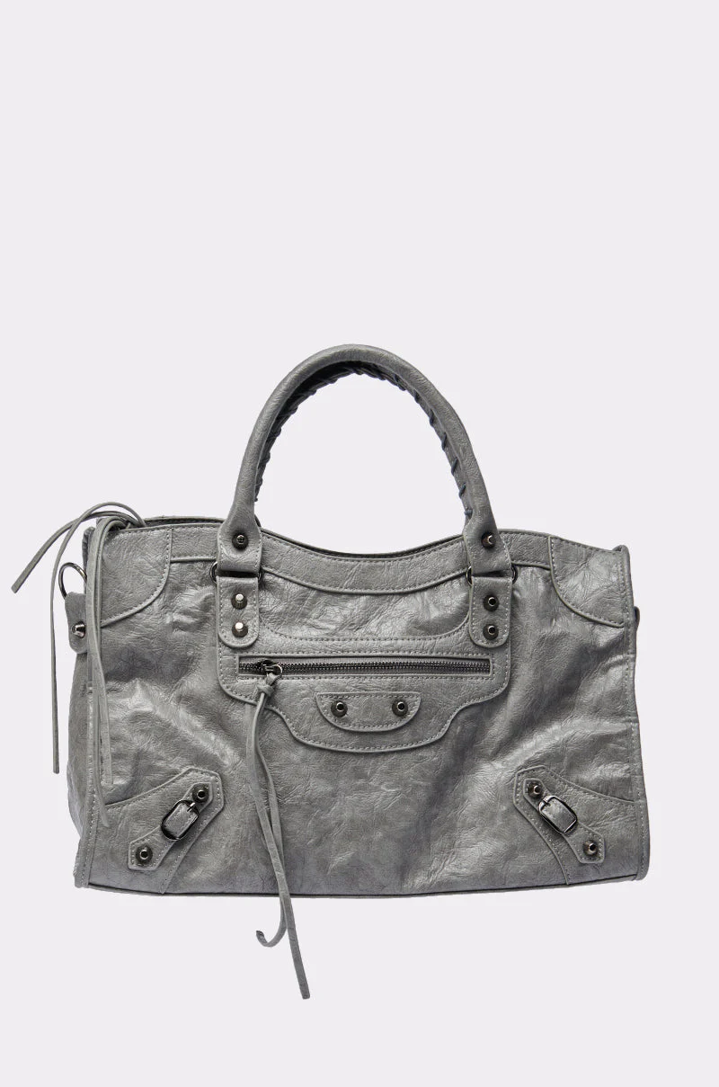 ROSIE OVERSIZED PU TOTE - Image 6