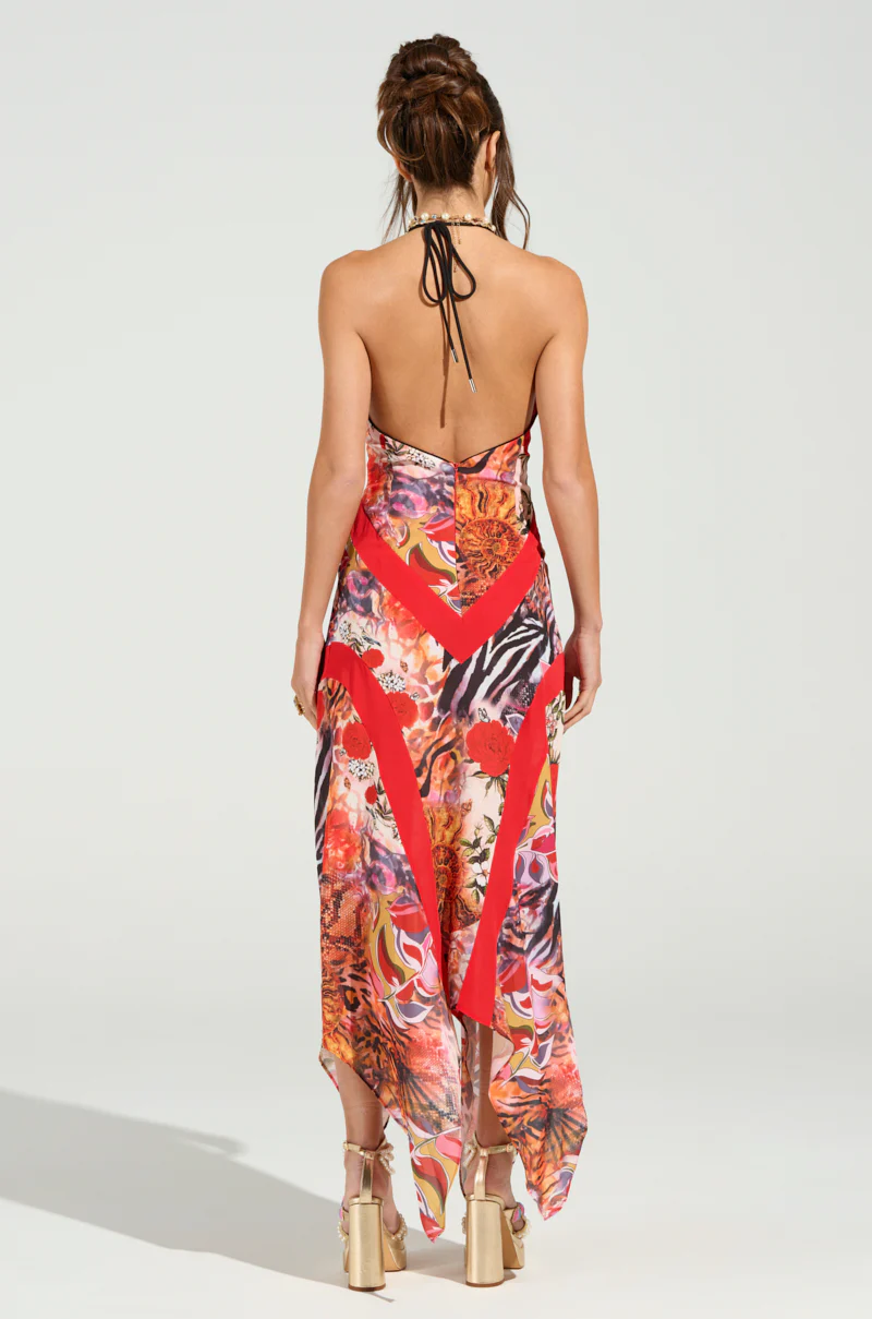 ROTTEN RIGHT TO THE CORE PRINTED MIDI DRESS - Image 7