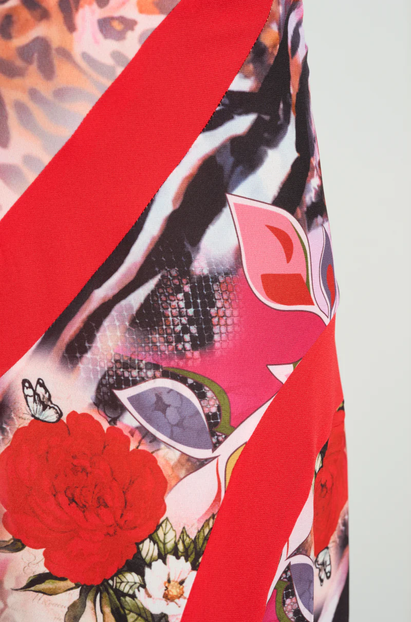 ROTTEN RIGHT TO THE CORE PRINTED MIDI DRESS - Image 8