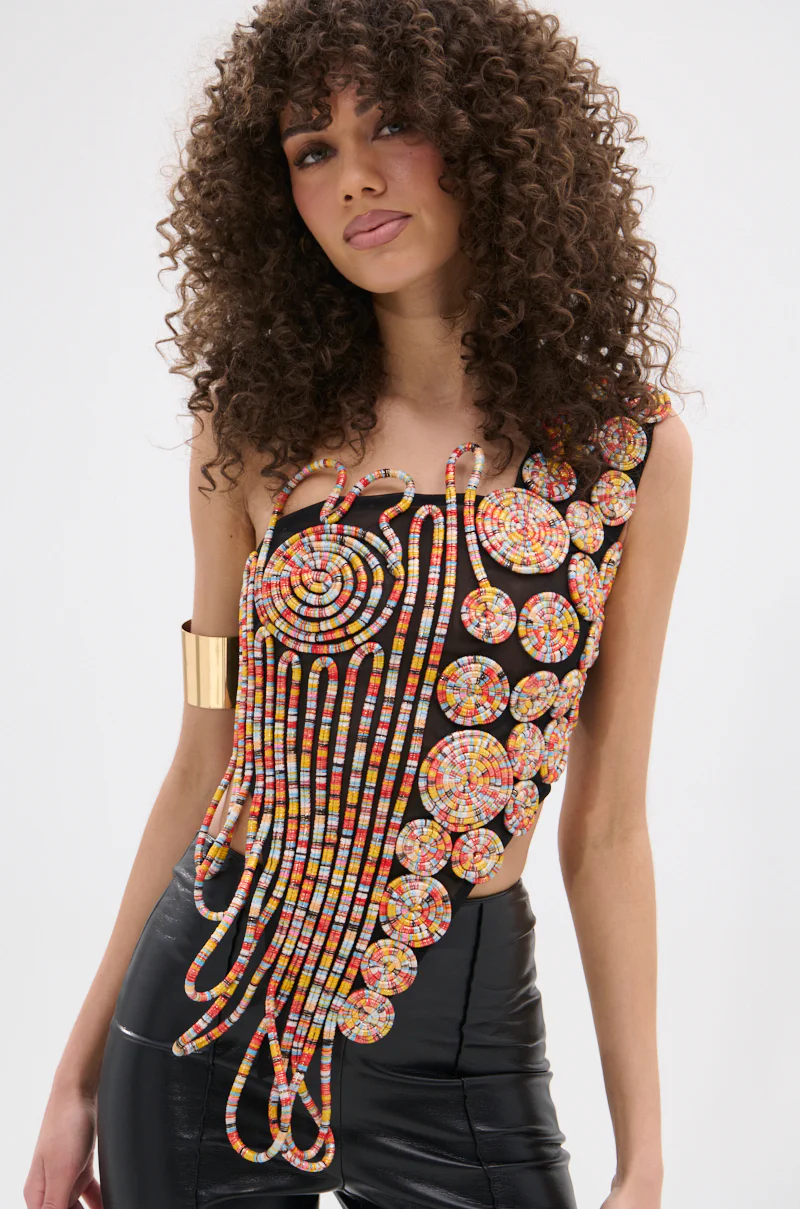 ROUND AND ROUND ASYMMETRIC SLEEVELESS TOP - Image 3