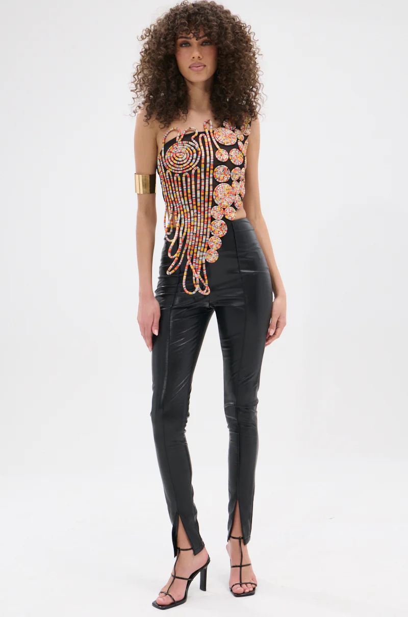 ROUND AND ROUND ASYMMETRIC SLEEVELESS TOP - Image 7