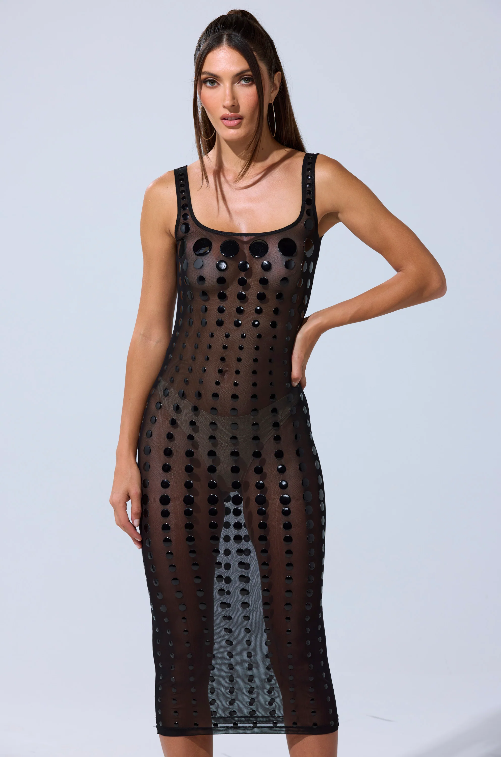 ROUND OF APPLAUSE MIDI DRESS - Image 2