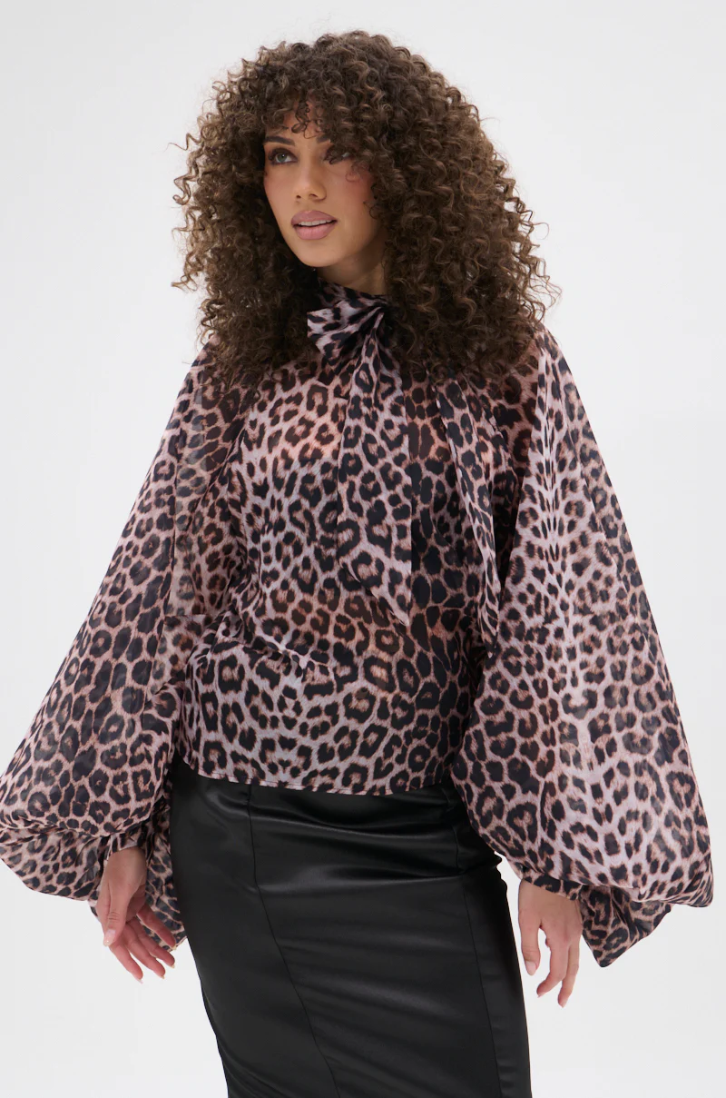 ROXY CHEETAH BLOUSE - Image 4