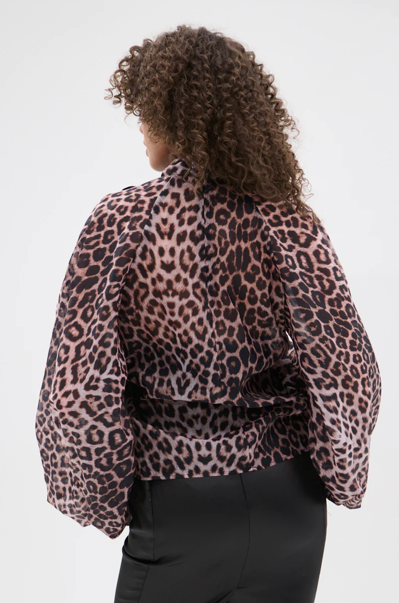 ROXY CHEETAH BLOUSE - Image 6