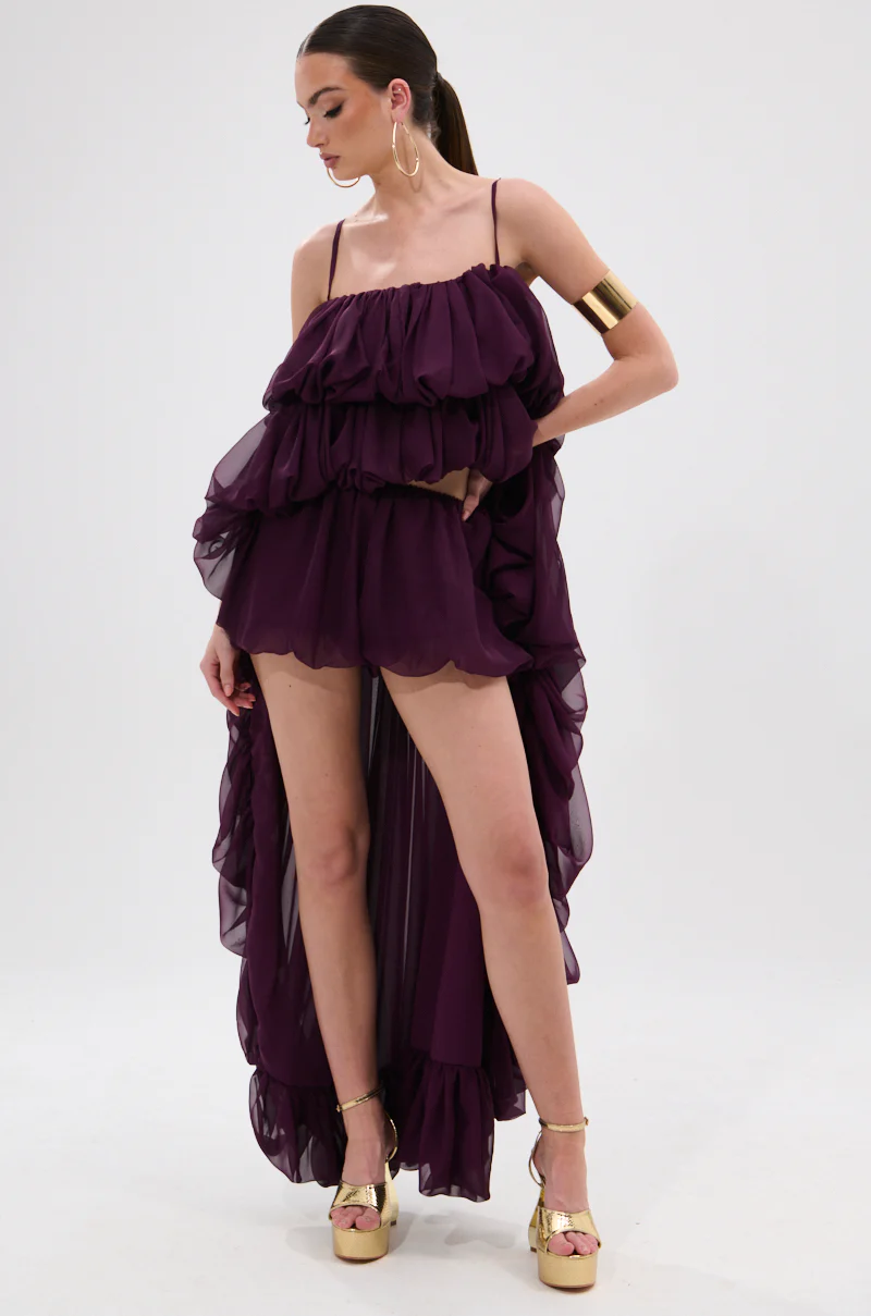ROYAL HIGH LOW BLOUSE TOP - Image 3