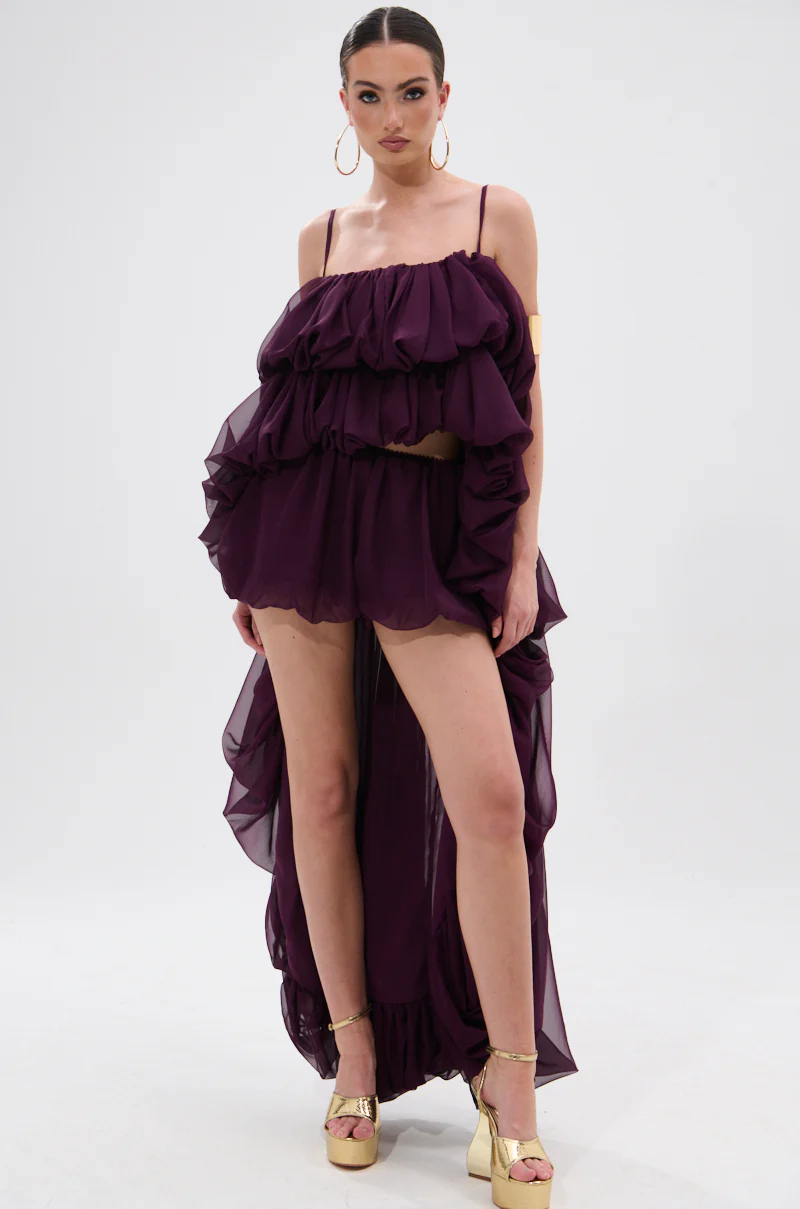 ROYAL HIGH LOW BLOUSE TOP - Image 4