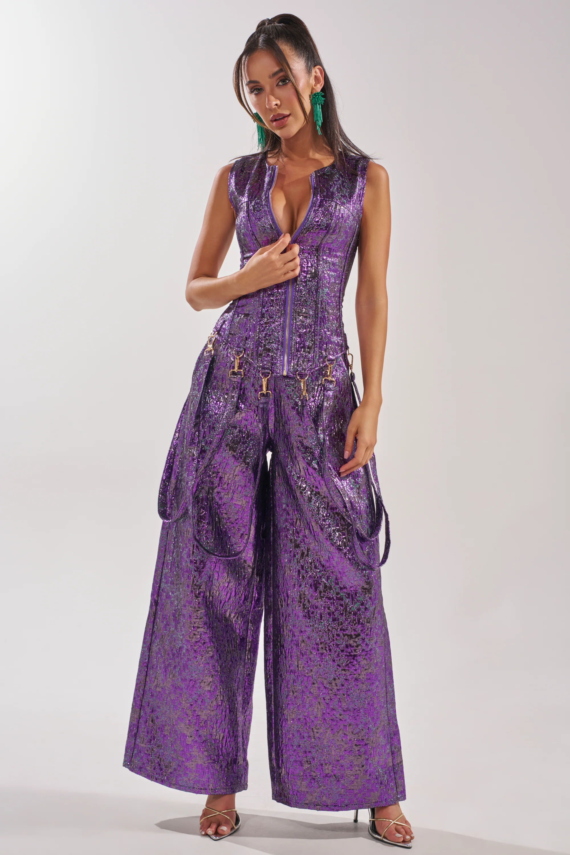 ROYALTY BROCADE CORSET TOP - Image 8