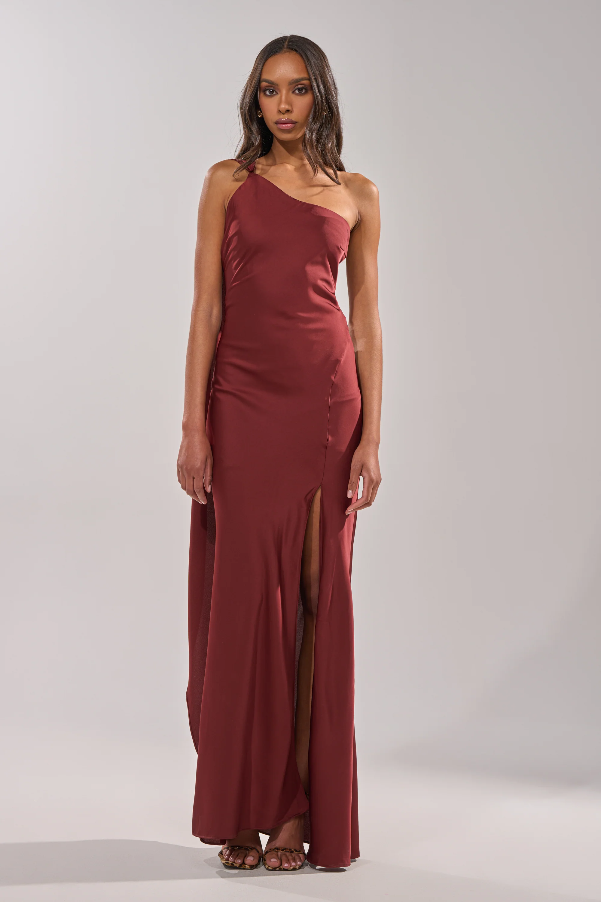 RSVP READY SATIN MAXI DRESS - Image 2