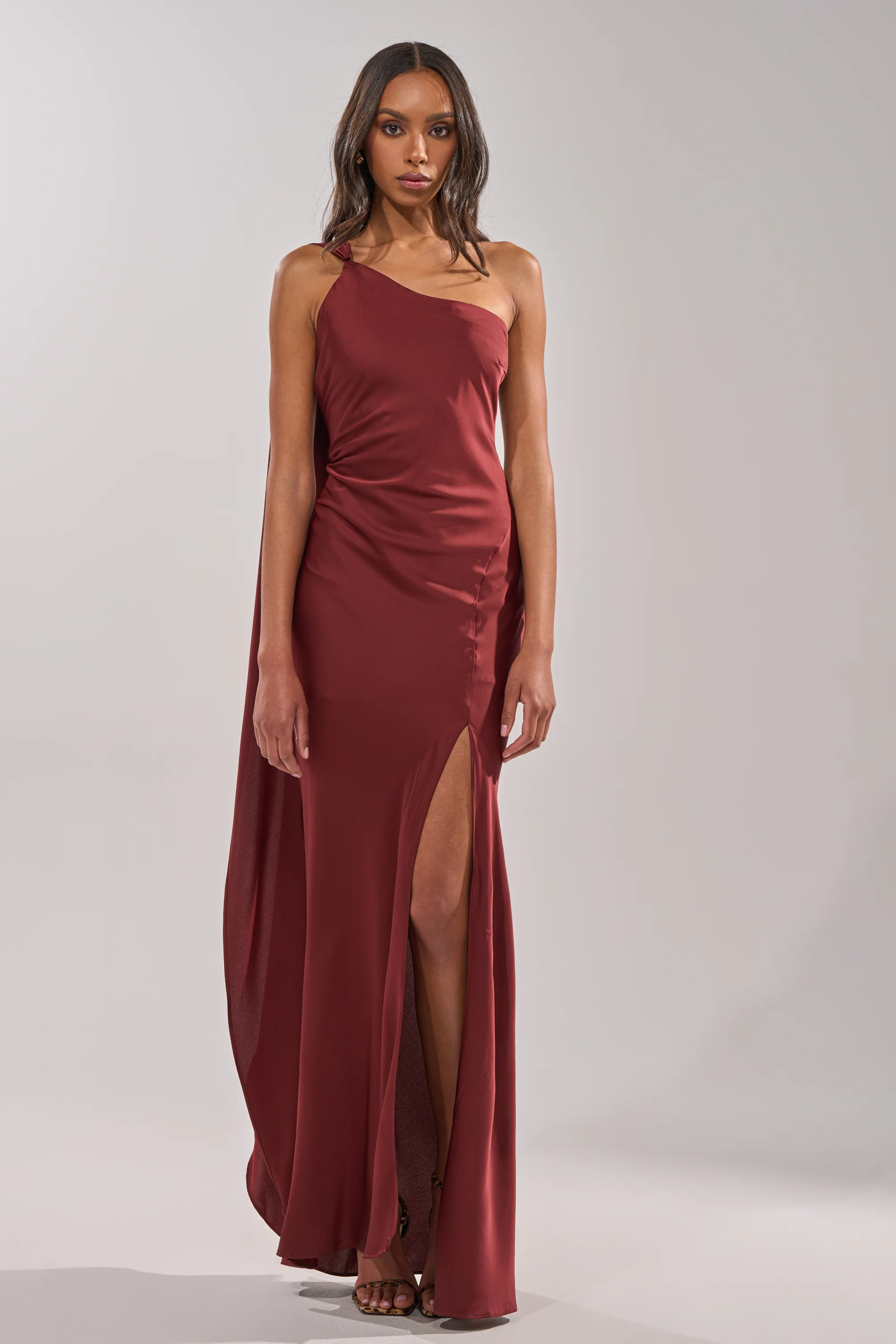 RSVP READY SATIN MAXI DRESS - Image 3