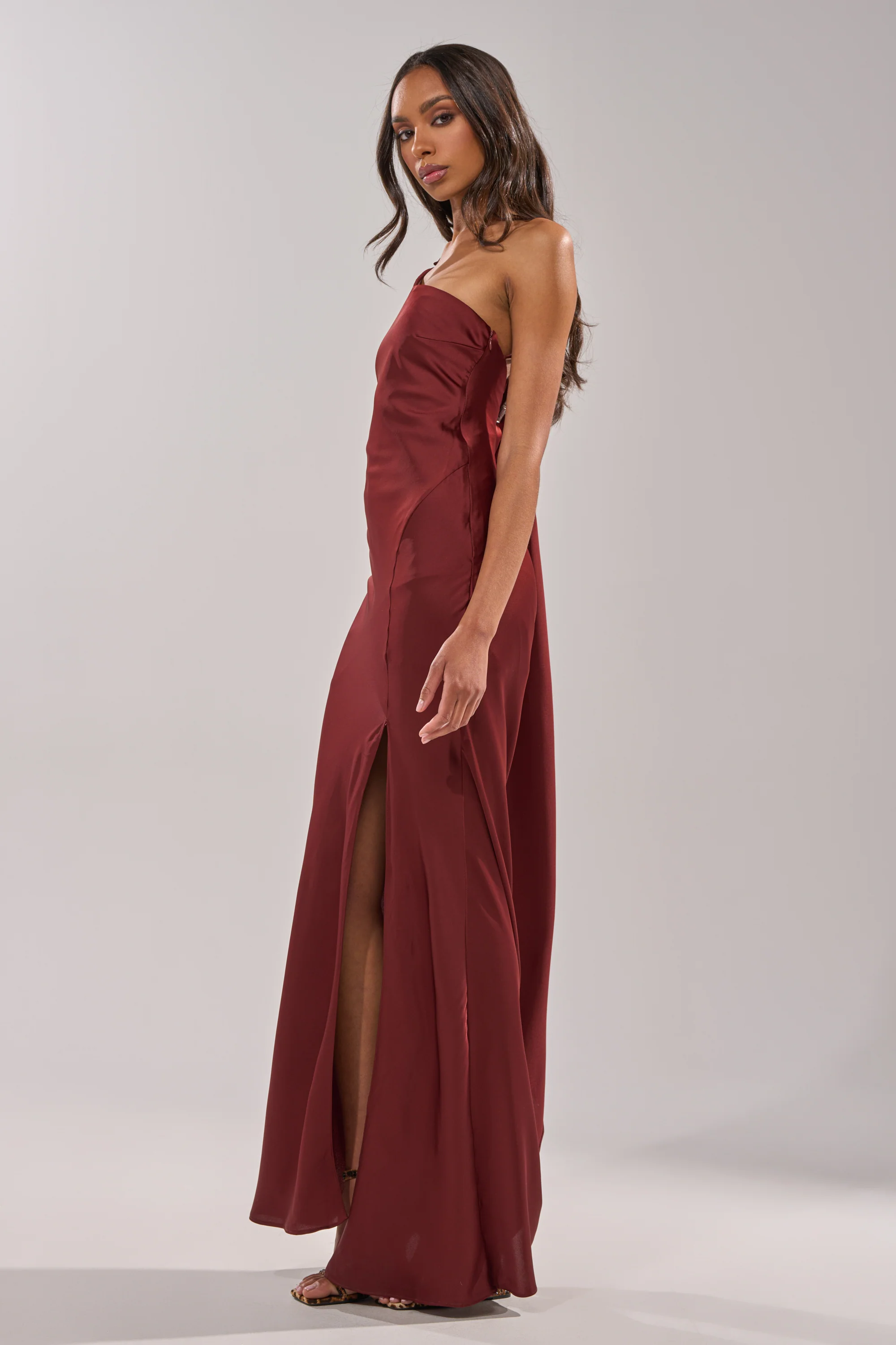 RSVP READY SATIN MAXI DRESS - Image 4