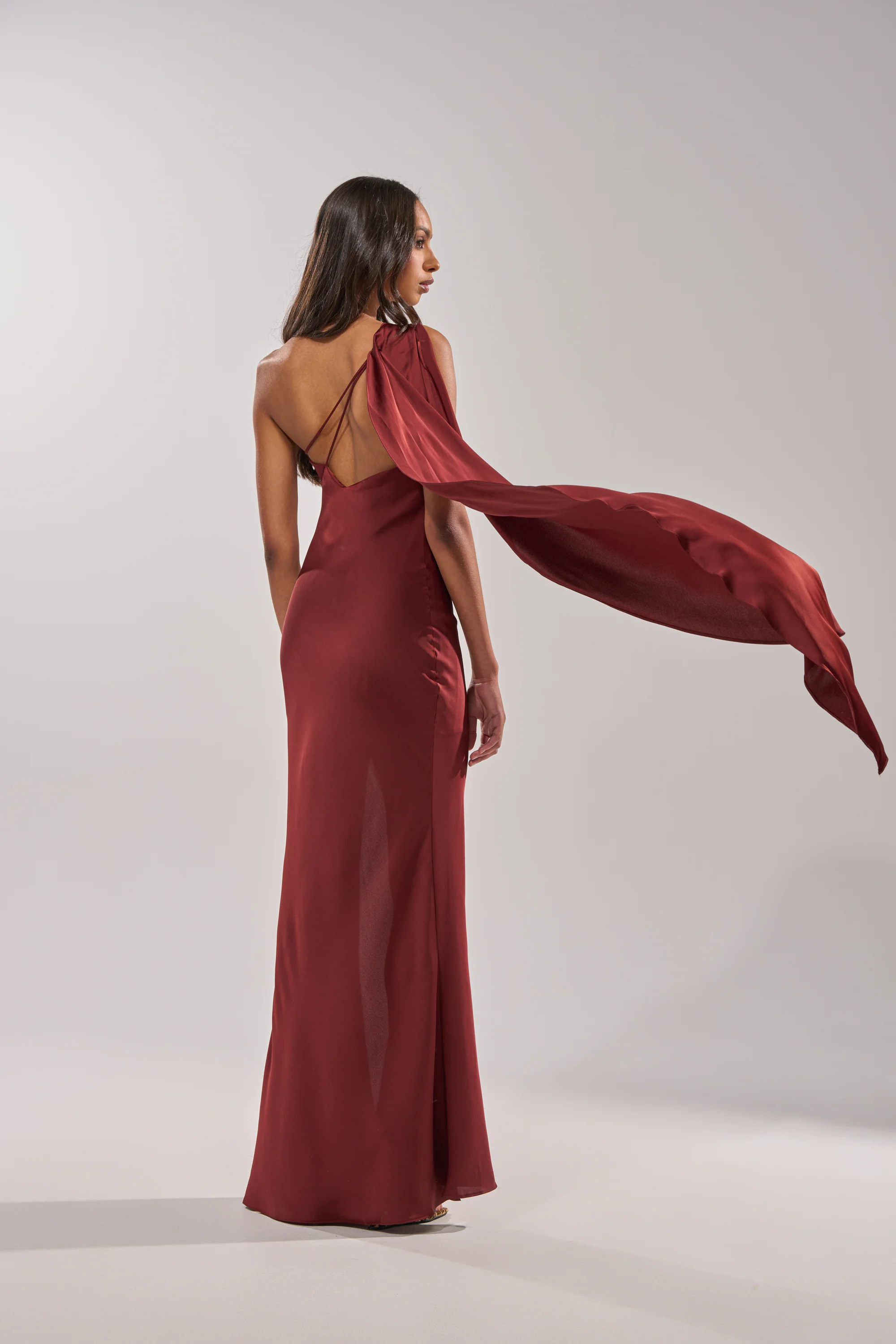 RSVP READY SATIN MAXI DRESS - Image 9