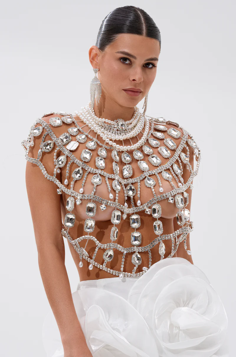 RUBY QUEEN RHINESTONE BLOUSE - Image 5