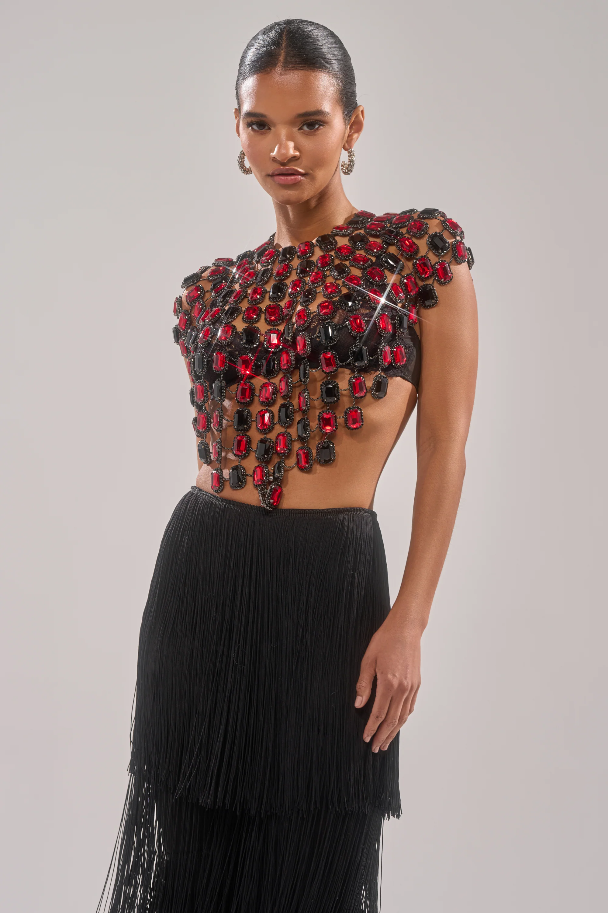 RUBY RHINESTONE BLOUSE - Image 3