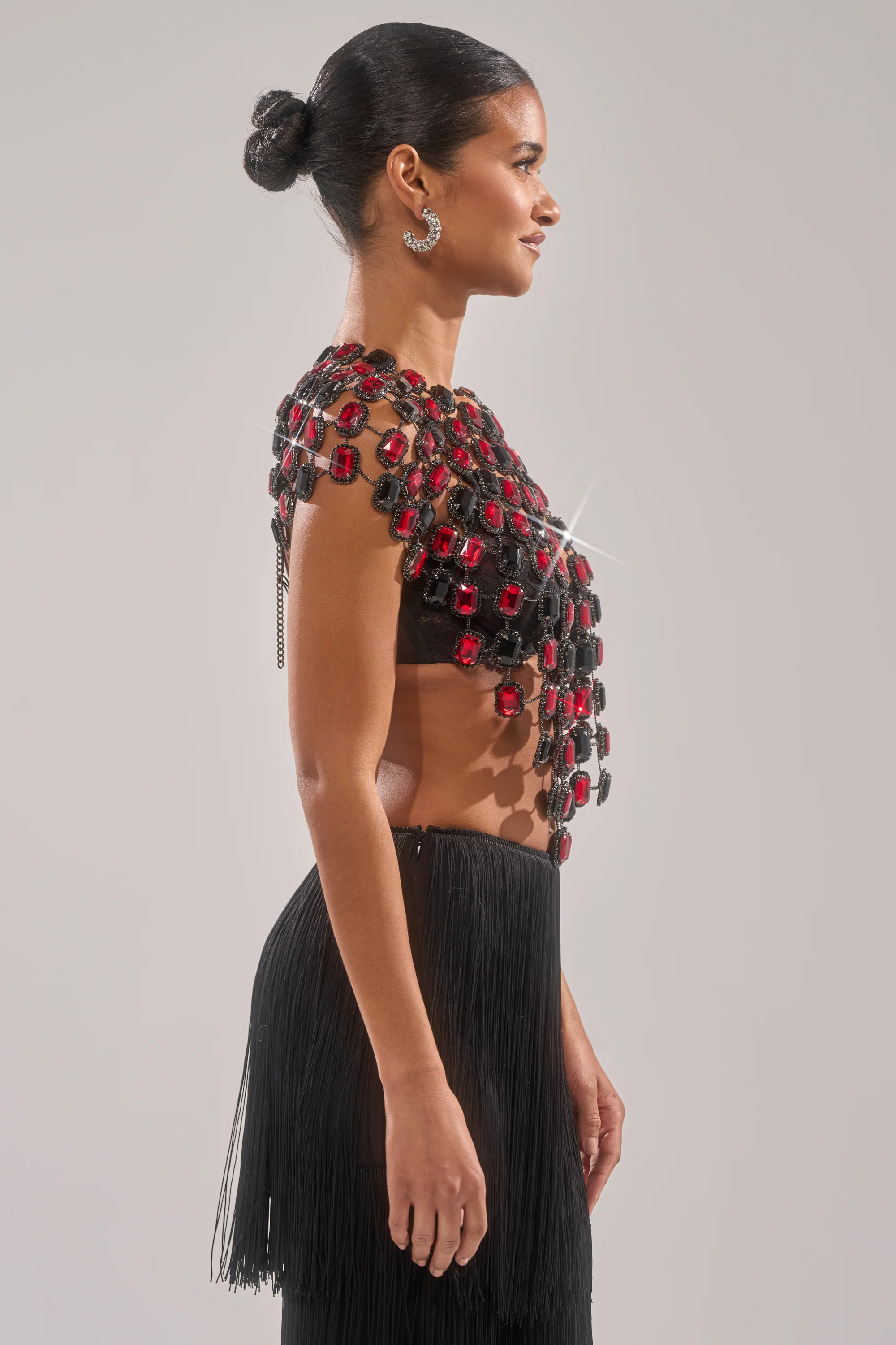 RUBY RHINESTONE BLOUSE - Image 4