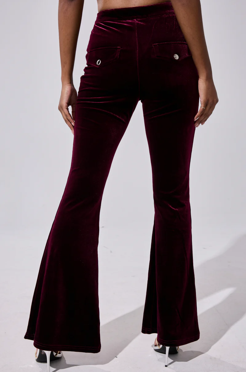 RUBY ROSE VELVET TROUSER - Image 5