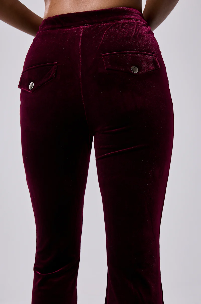 RUBY ROSE VELVET TROUSER - Image 8