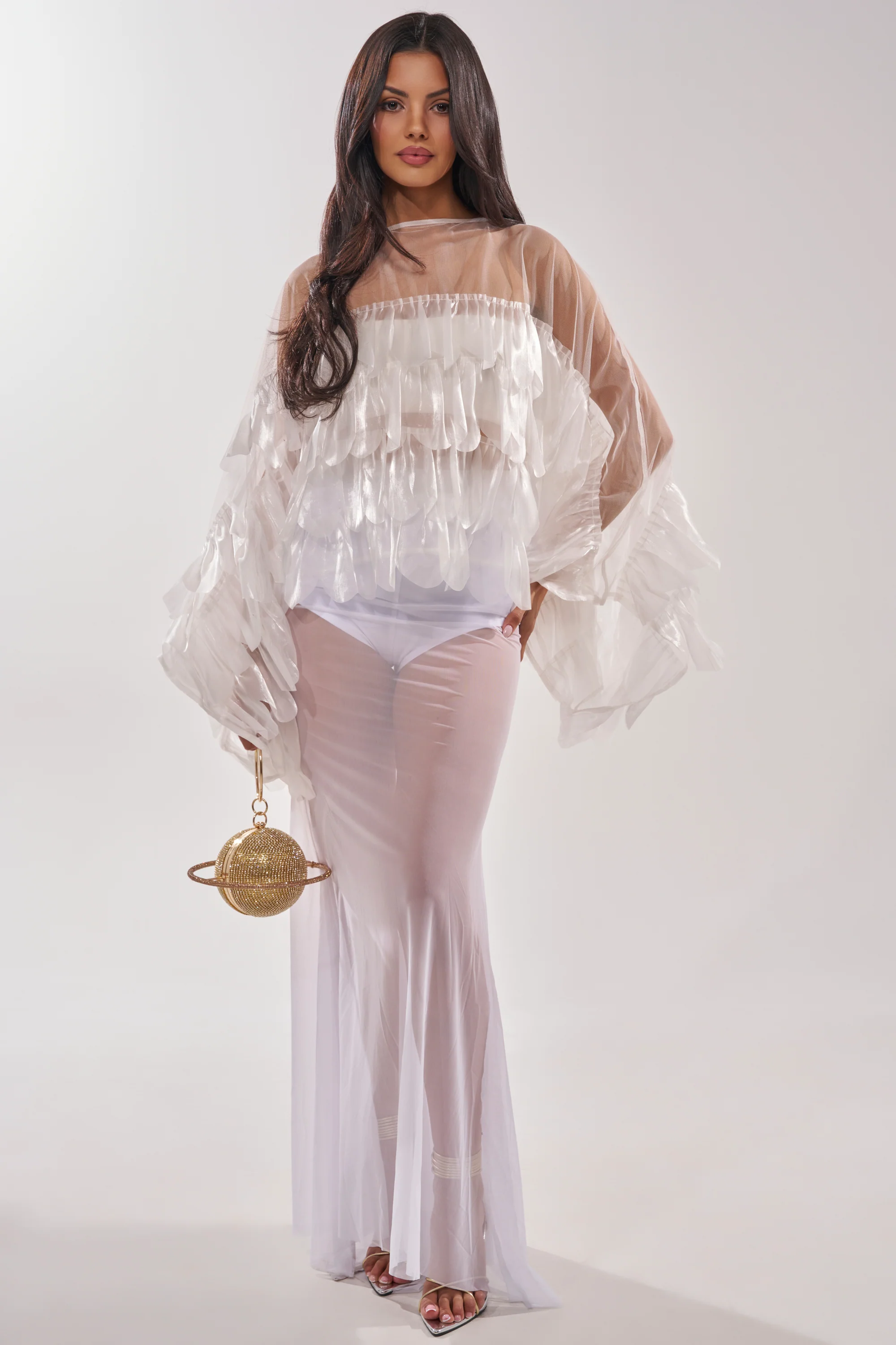 RUFFLE CITY BLOUSE - Image 6