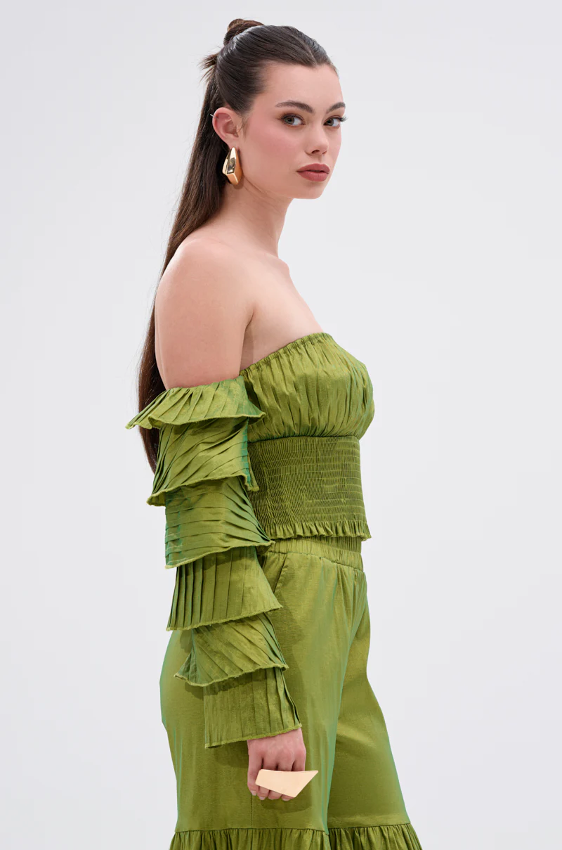 RUFFLE CITY BLOUSE - Image 3