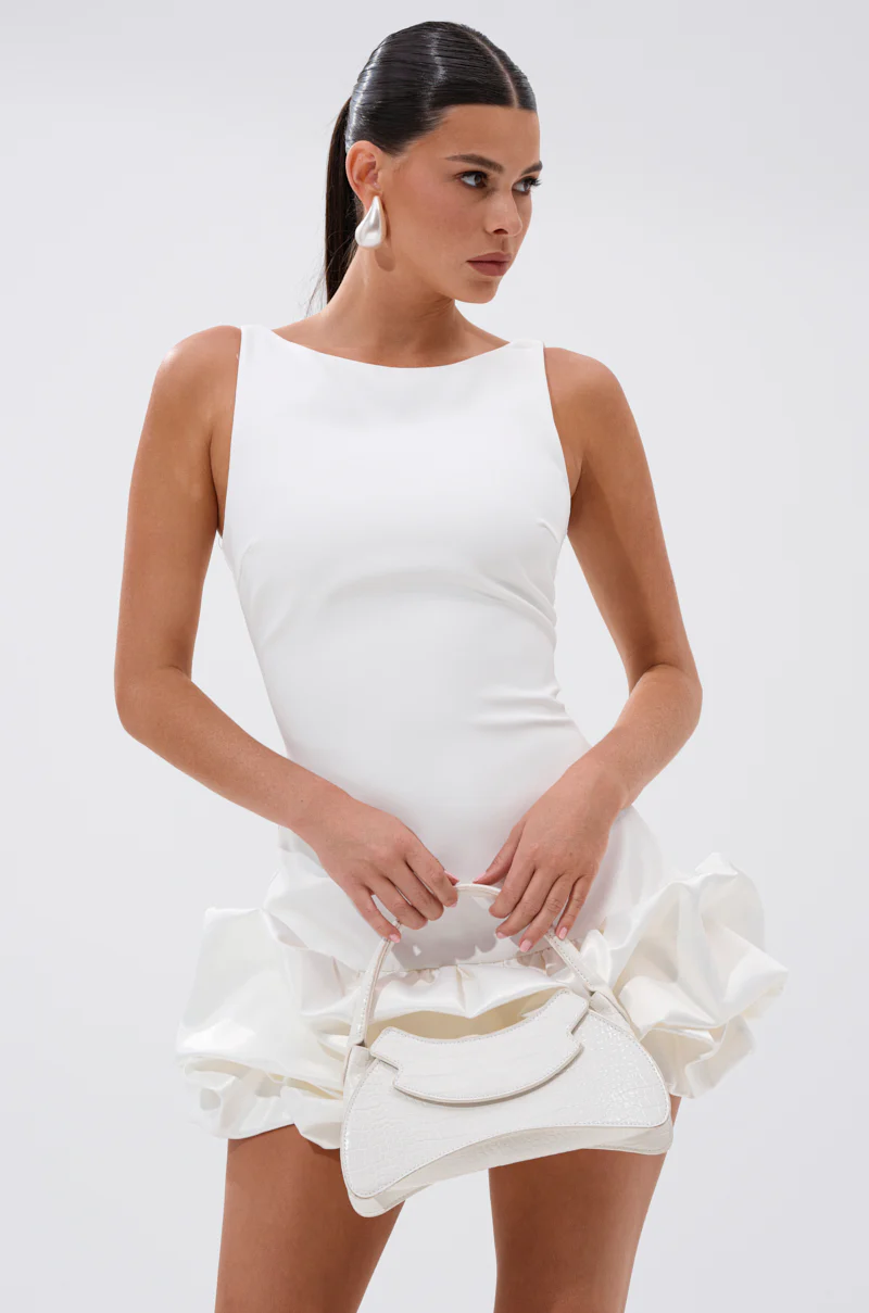 RUFFLE CITY MINI DRESS - Image 3