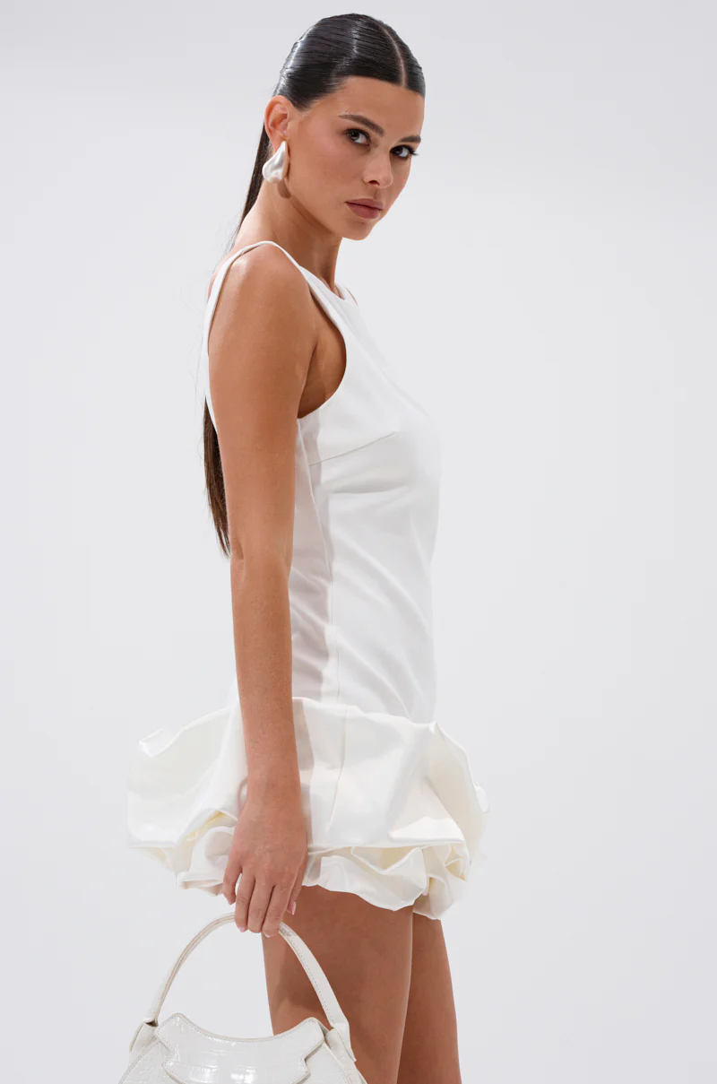 RUFFLE CITY MINI DRESS - Image 4