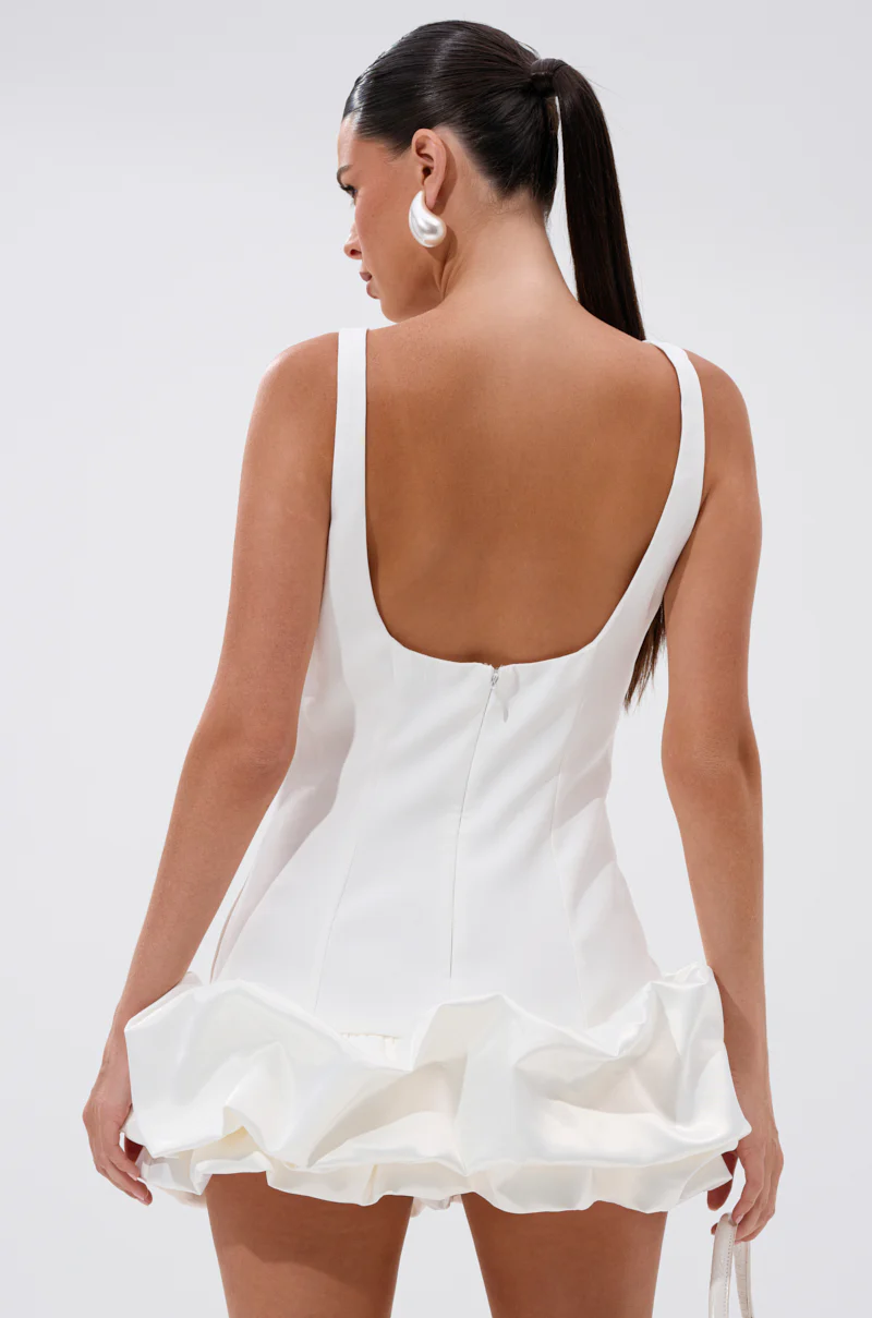 RUFFLE CITY MINI DRESS - Image 5