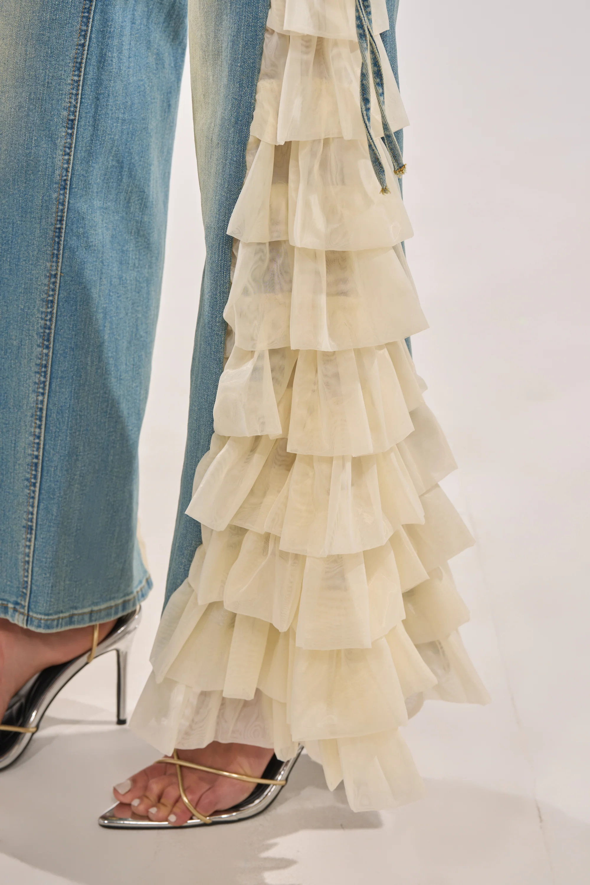 RUFFLE CITY STRAIGHT LEG DENIM - Image 11