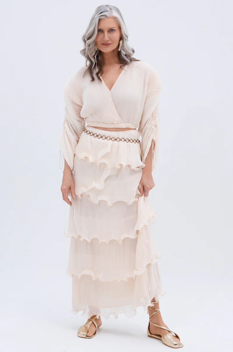 RUFFLE HEAVEN MAXI SKIRT - Image 2