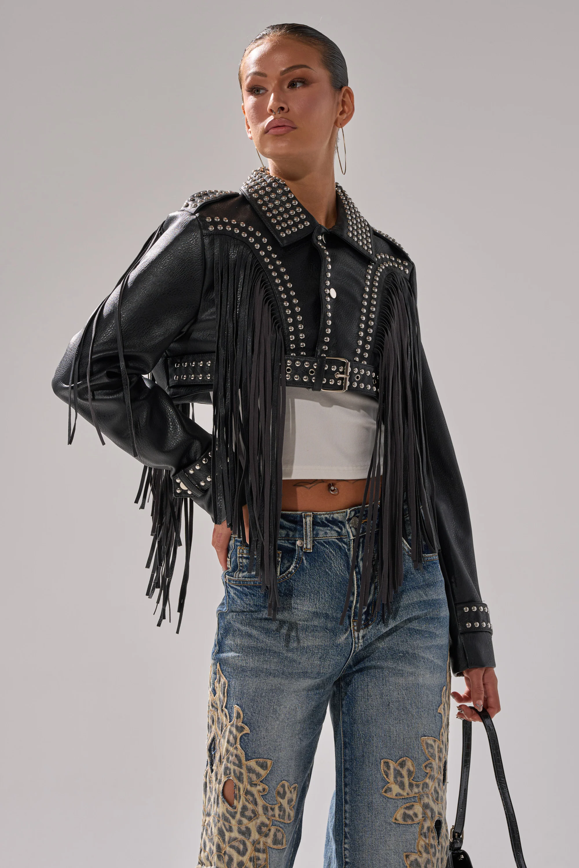 RUMI CROPPED MOTO