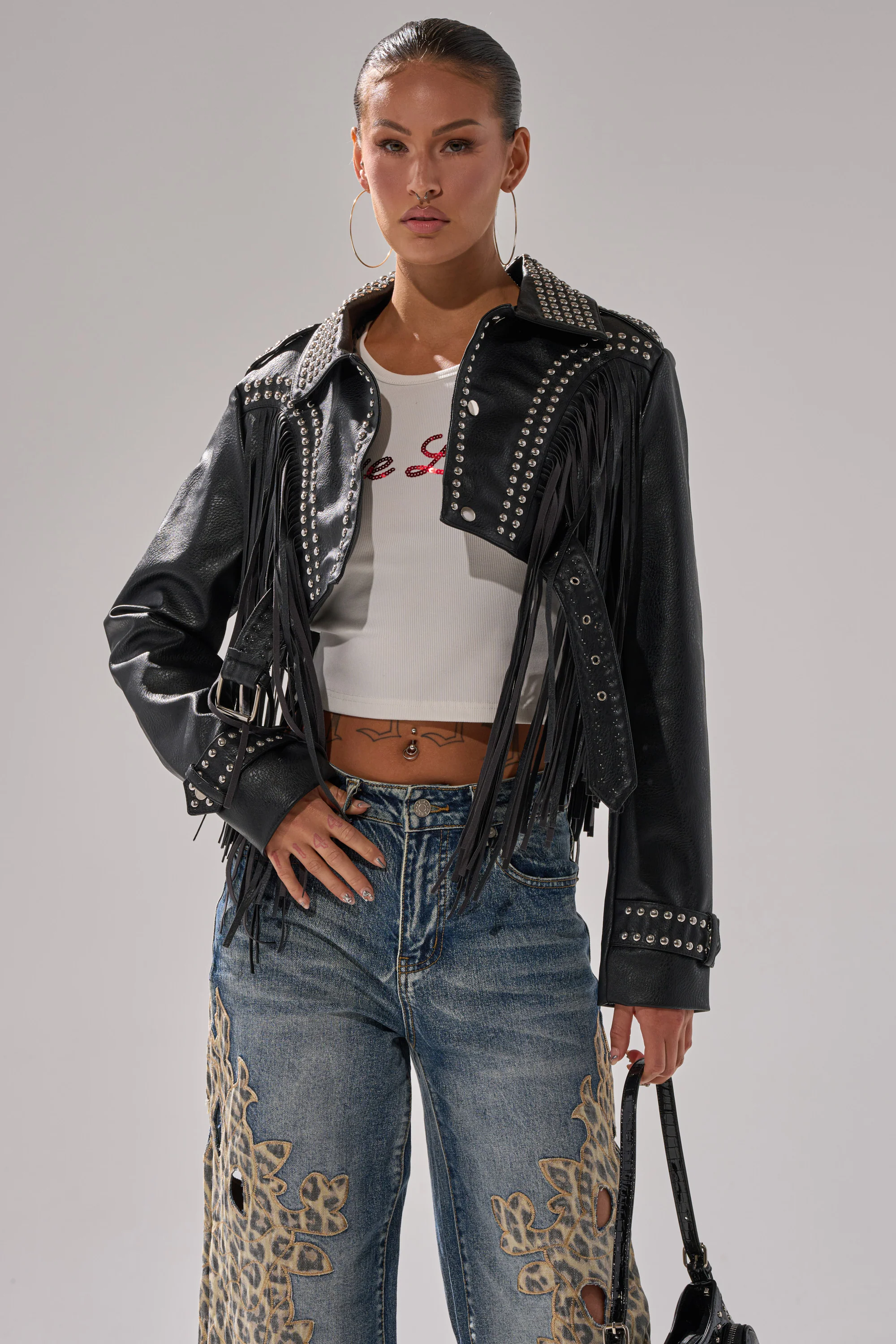 RUMI CROPPED MOTO - Image 2