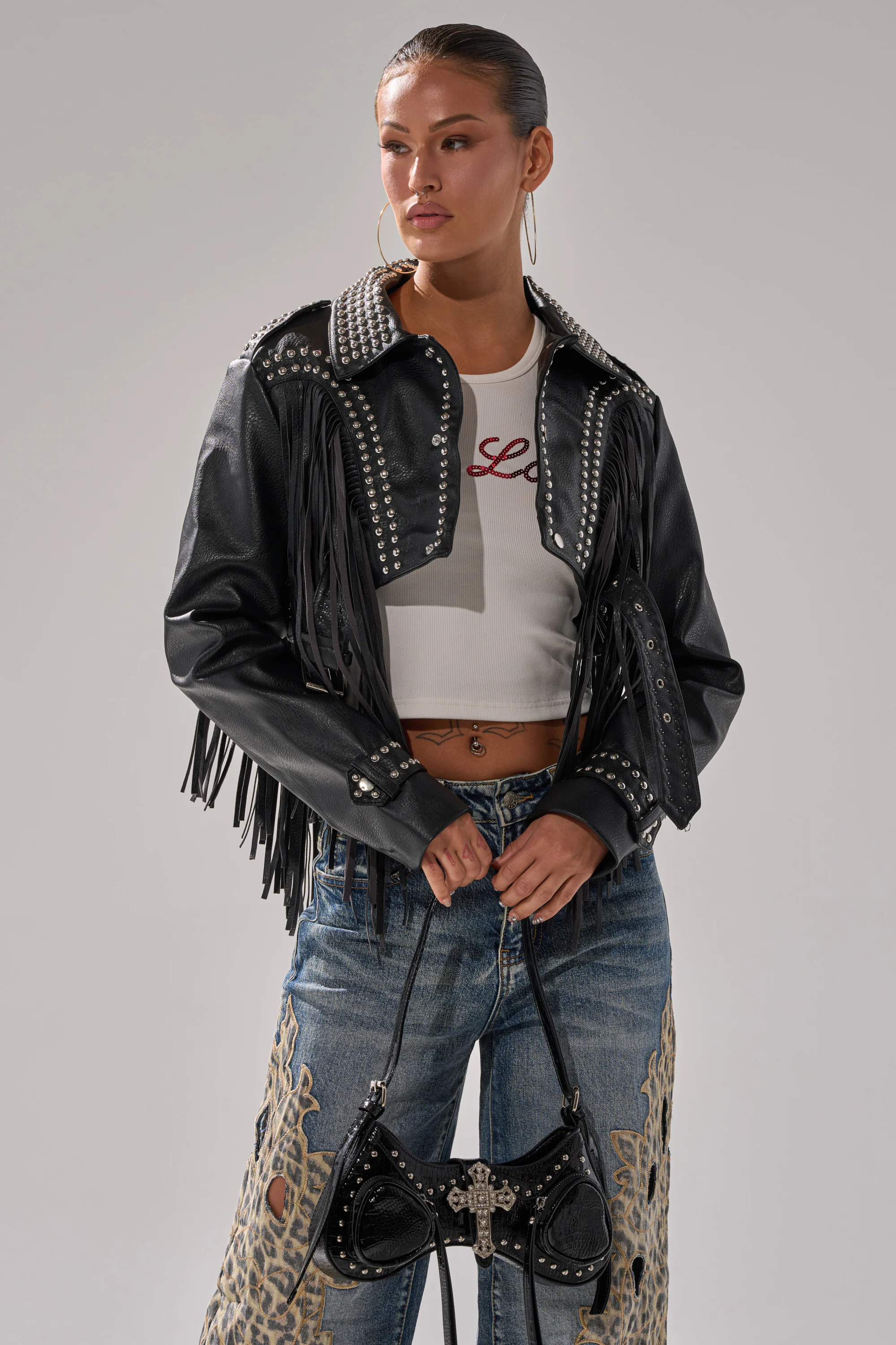 RUMI CROPPED MOTO - Image 3