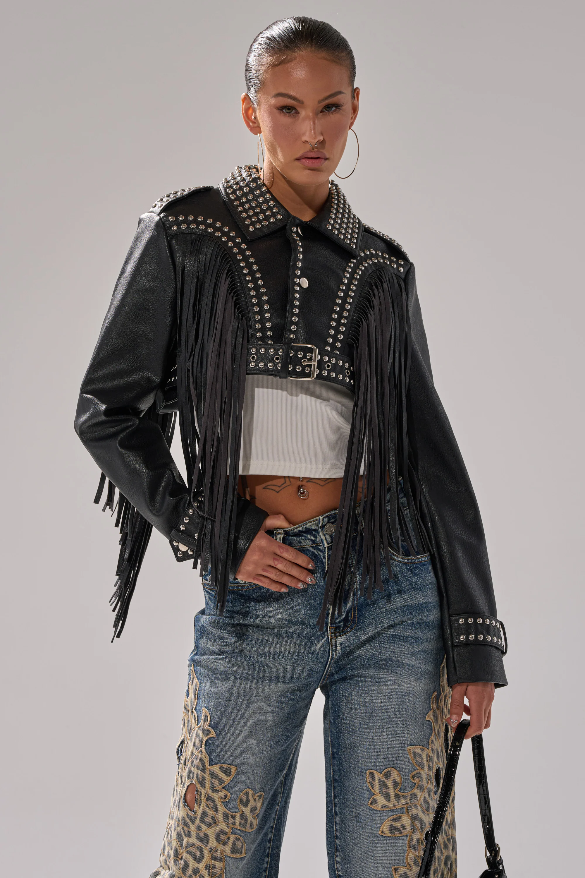 RUMI CROPPED MOTO - Image 4