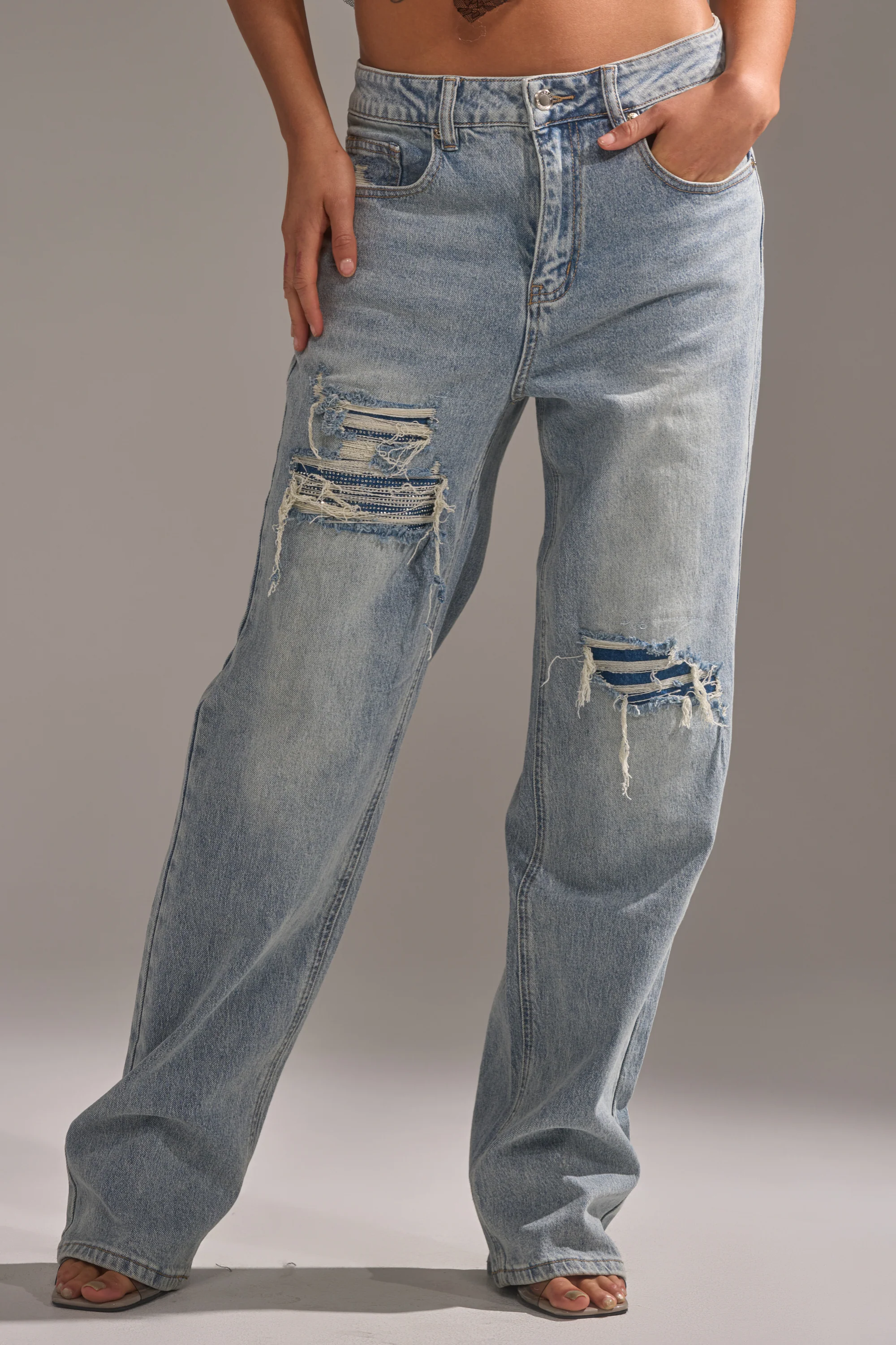 RUN AWAY WITH ME RELAXED DENIM - Image 3