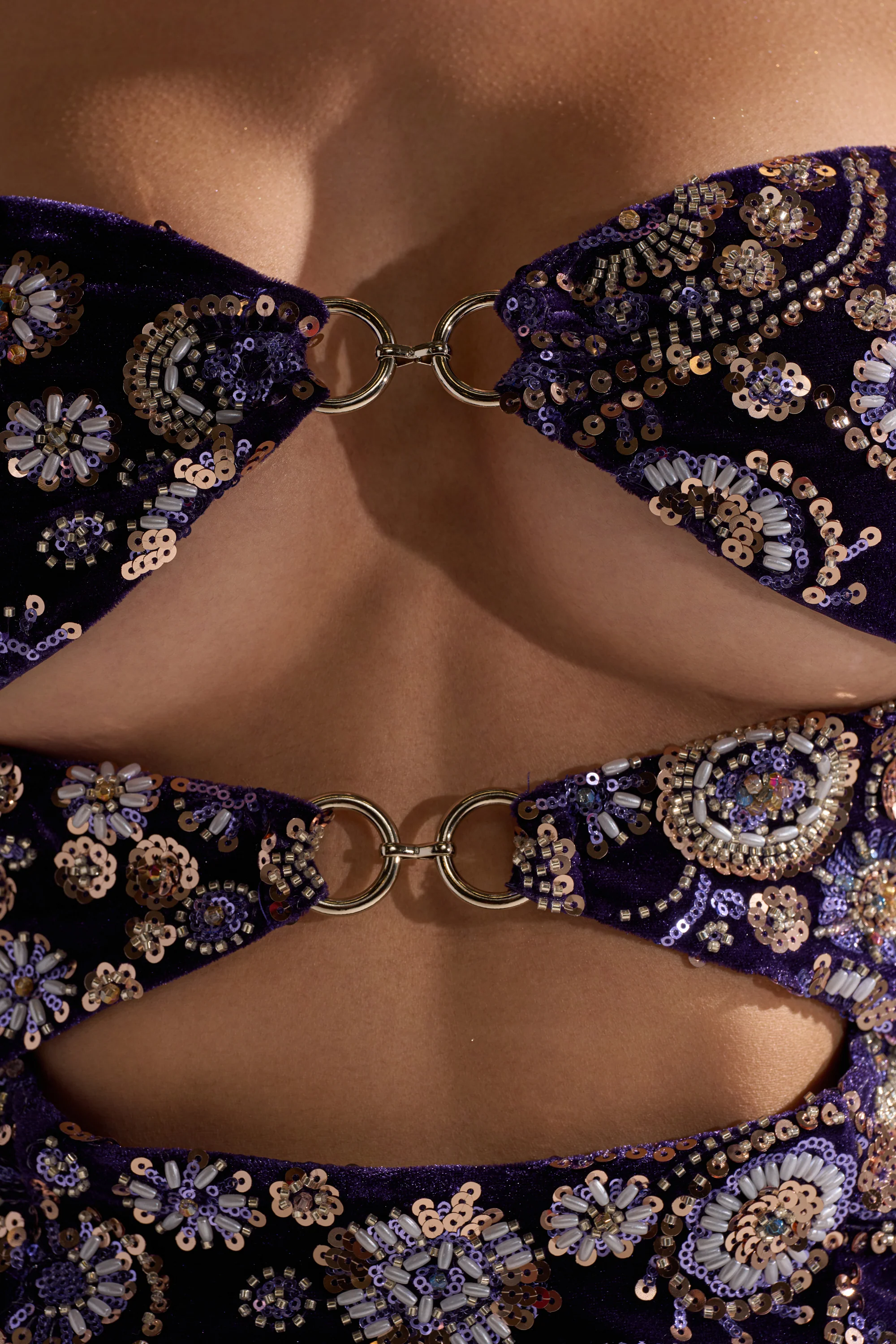 RUNAWAY BEADED MINI DRESS - Image 7