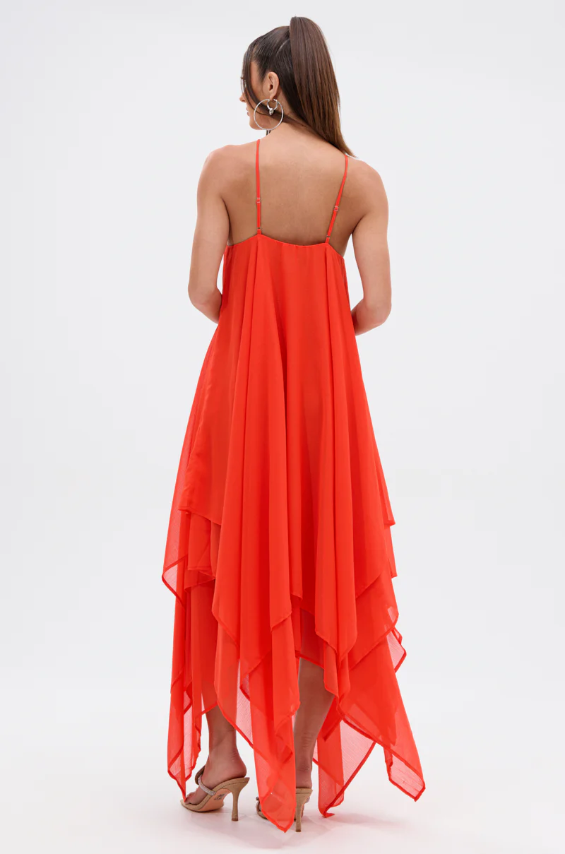 RUNAWAY CHIFFON MAXI DRESS - Image 7