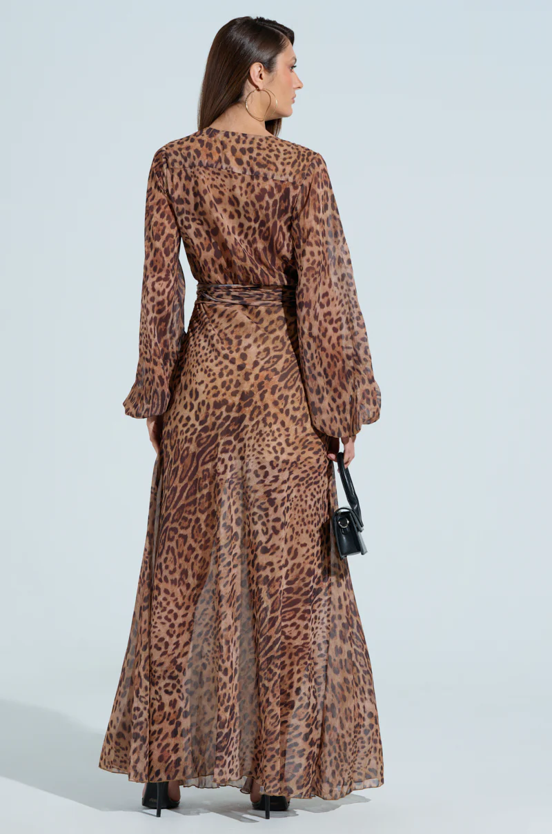 RYAN LEOPARD PRINT MAXI DRESS - Image 5