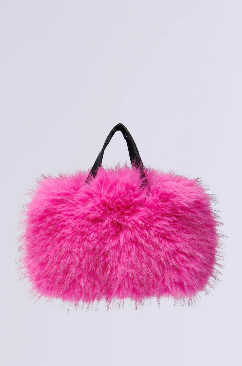 SABRINA FAUX FUR BAG - Image 2