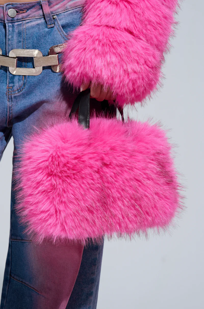 SABRINA FAUX FUR BAG - Image 3