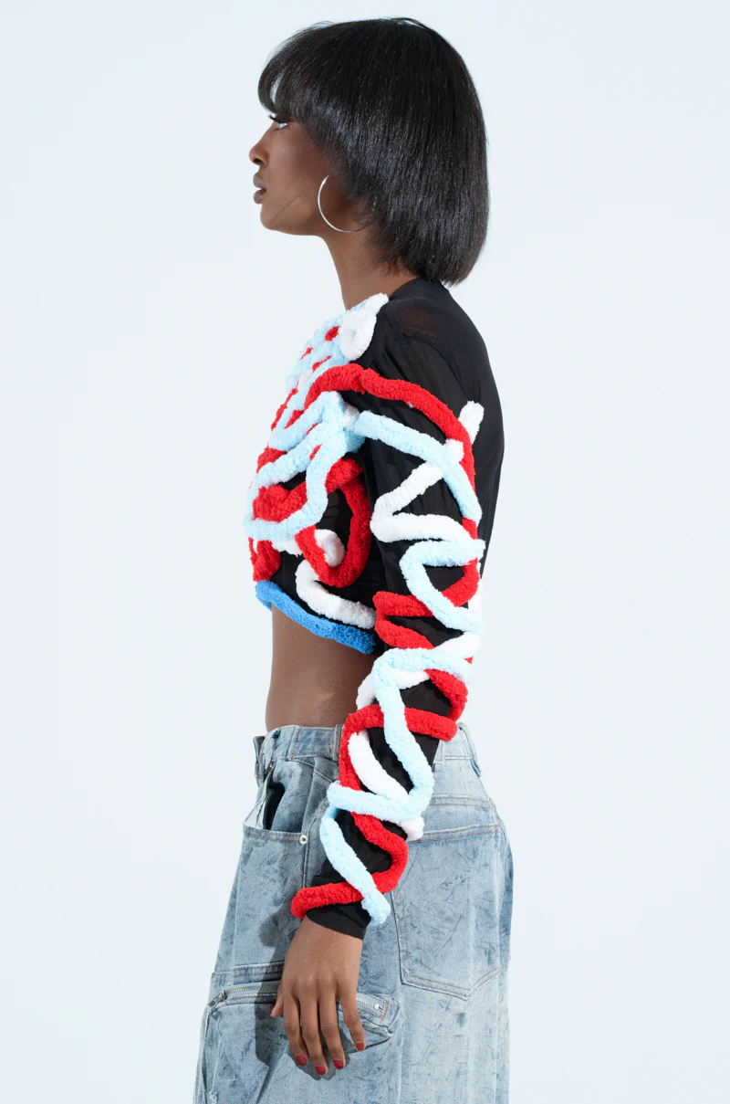 SADIE MESH TOP - Image 2