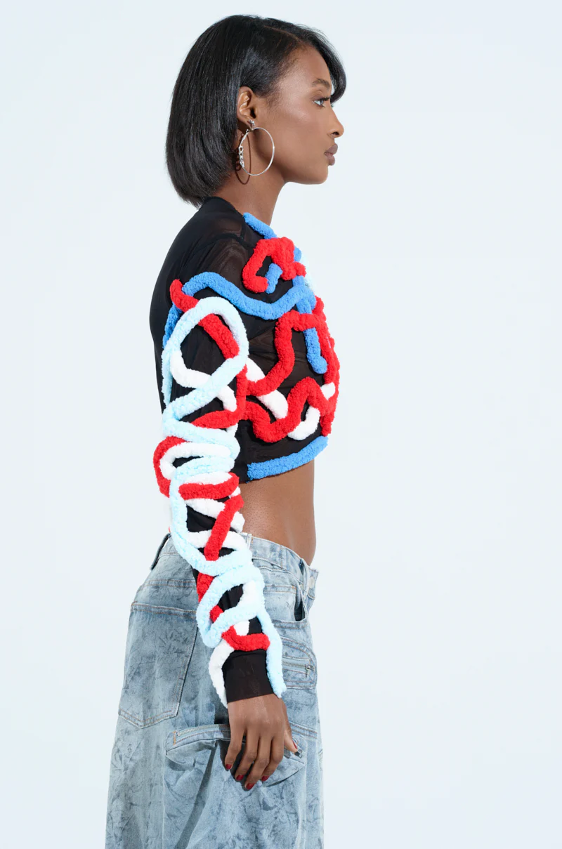 SADIE MESH TOP - Image 3