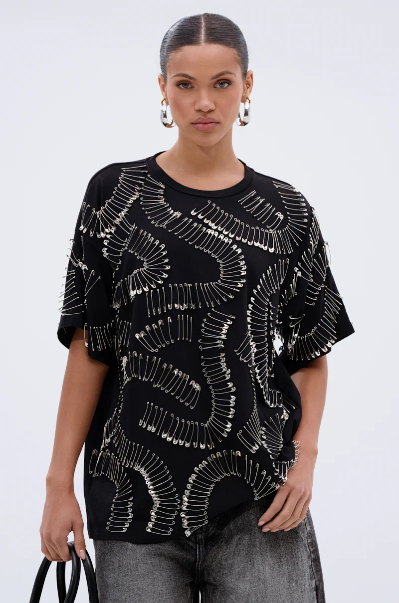 SAFE AND SOUND OVERSIZED TEE - Image 2