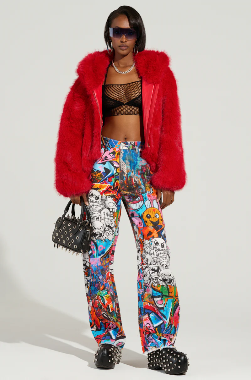 SAMMIE CARTOON DENIM JEANS - Image 8