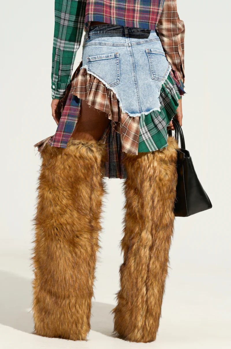 SAVE MYSELF DENIM SKIRT - Image 5