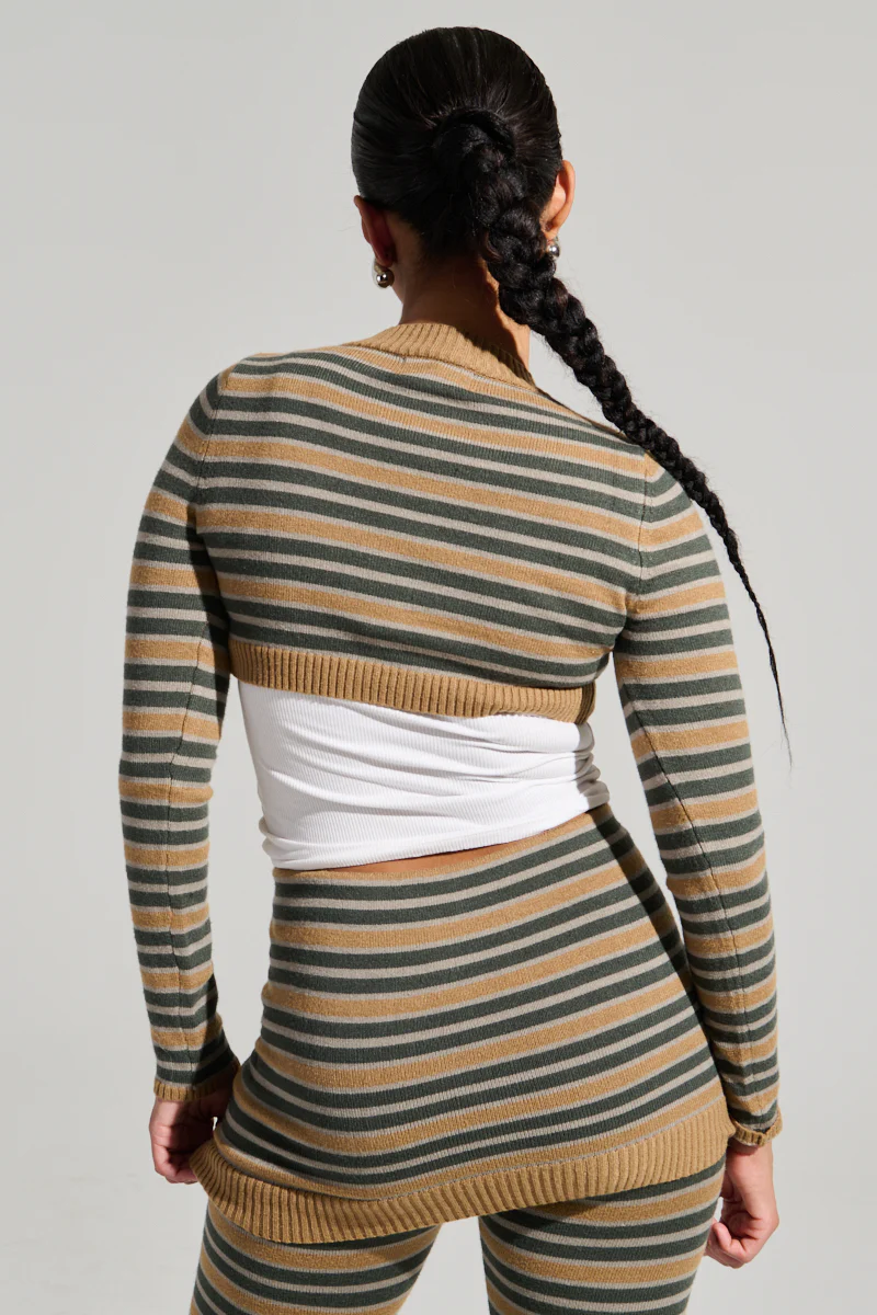 SAY LESS LONG SLEEVE SWEATER TOP - Image 5