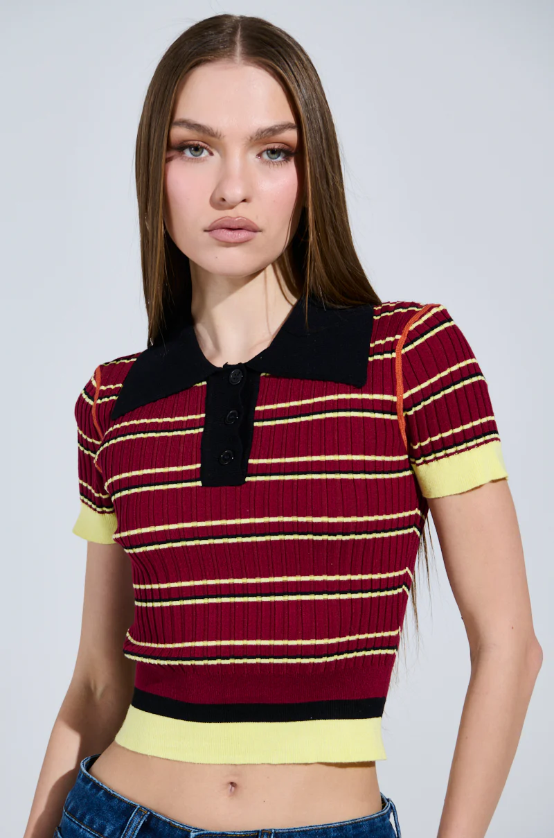 SCHOOL GIRL VIBES POLO