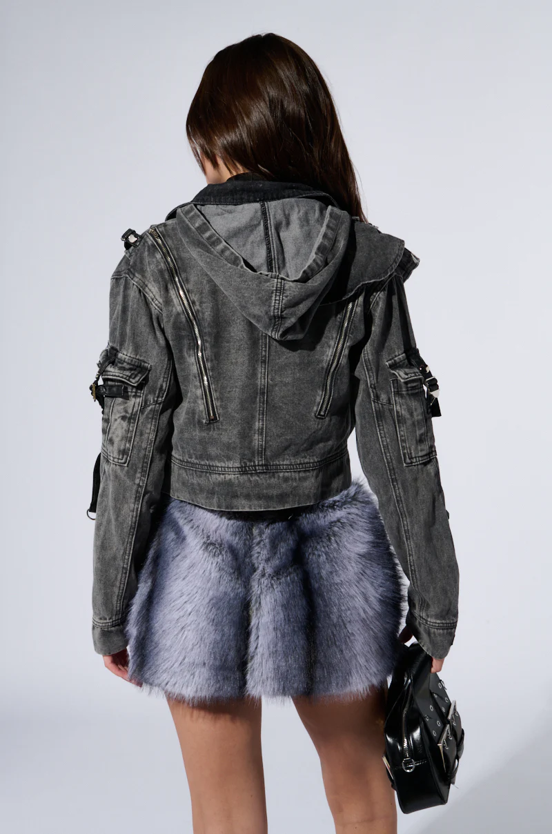 SCORPIO CARGO DENIM JACKET - Image 6